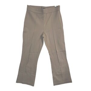 JNY Jones New York Khaki Stretch Pull-On Pants Size‎ S Comfortable Classic Style